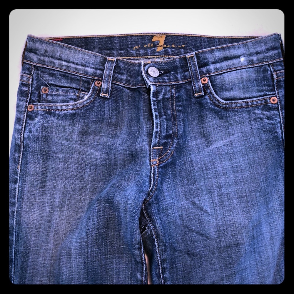 7 for all Mankind Bootcut Jeans Sz 26
